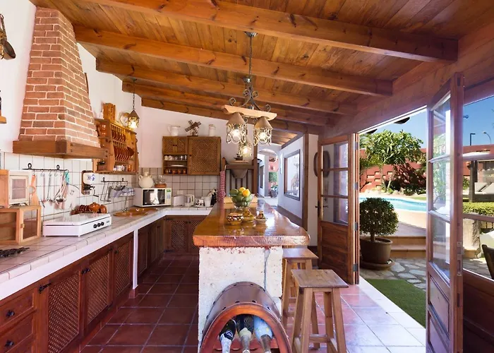 Male: Oasis De Tranquilidad Con Piscina En El Corazon De Silos - Es-279-6 * Los Silos